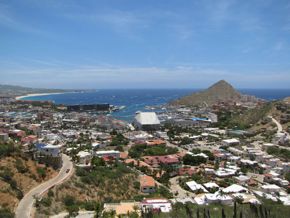 Beautiful Marina, as seen from Pedregal de Cabo San Lucas